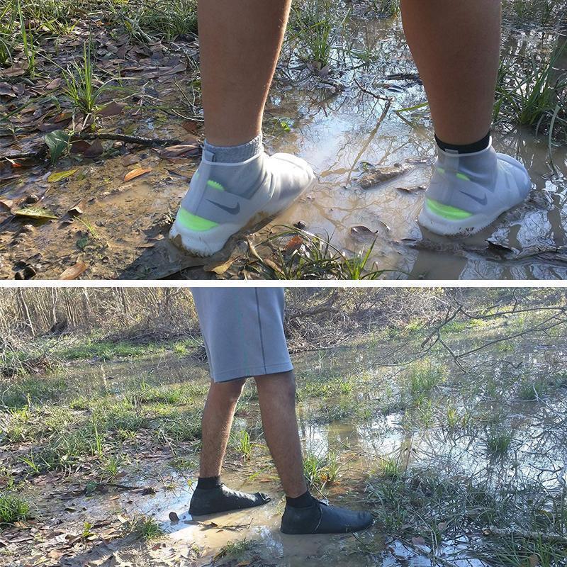 Unisex Wasserdichte Silikon Überschuhe