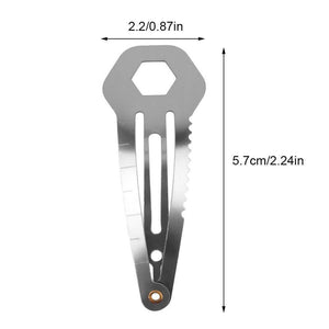 Multifunktionale Haarspange, 2 Stüke