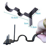 Universal Vorhangstangen Halterungen 2 Stück