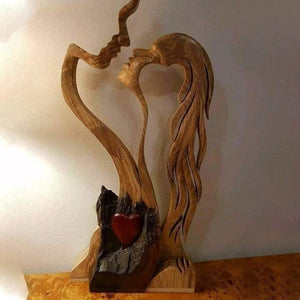 Ewige Liebe Dekoration aus Holz