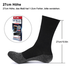 Warme Socken 35 Grad konstante Temperatur Socken，Drei Paar schwarze Socken