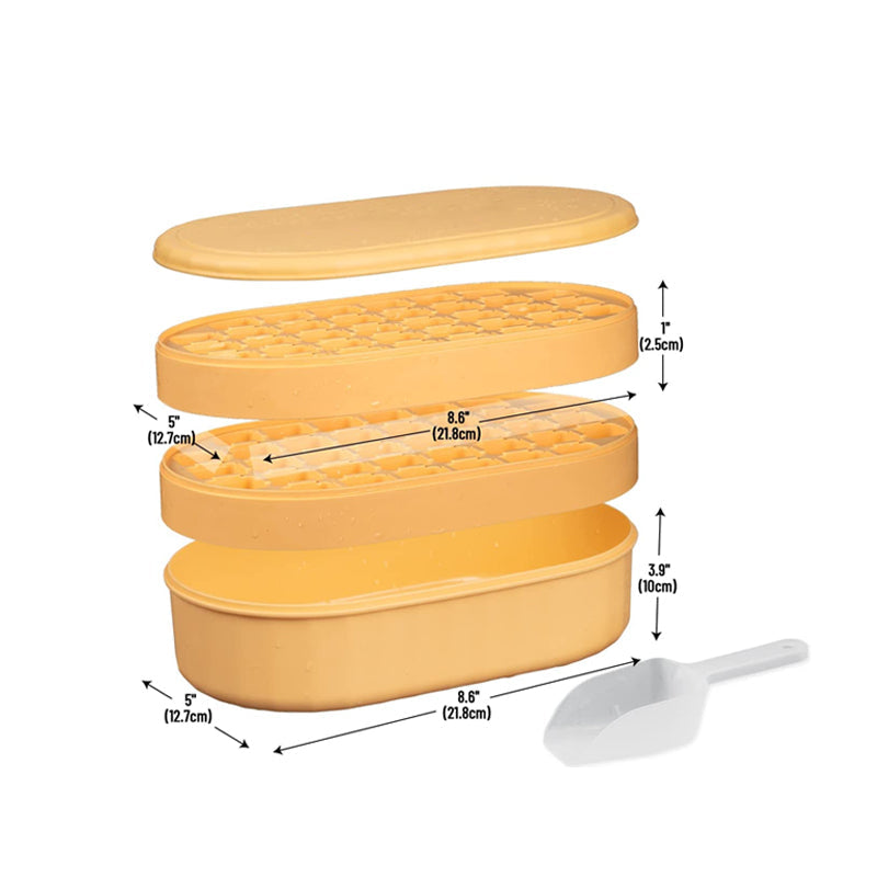 Silikon Einfache Presse Eiswürfelschale