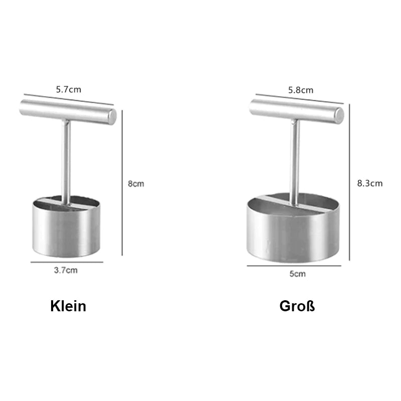 Fruchtkernabscheider aus Edelstahl